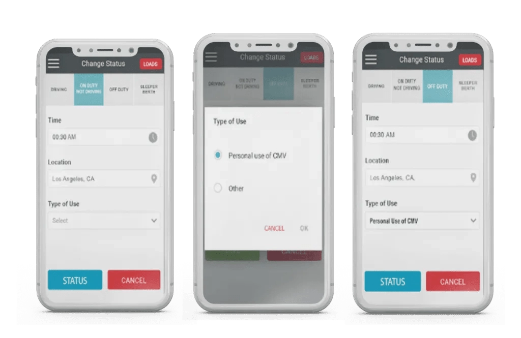 IoT Project Driver App Status Snapshot Image IoT Project Driver App Status Snapshot Image