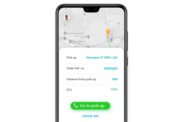 Delivery App Delivery App for custom laundry service management solution