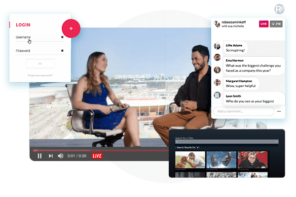 Live Video Streaming App UI Features Features of Live Streaming App