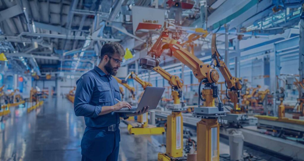 Development of real-time production monitoring software for manufacturing