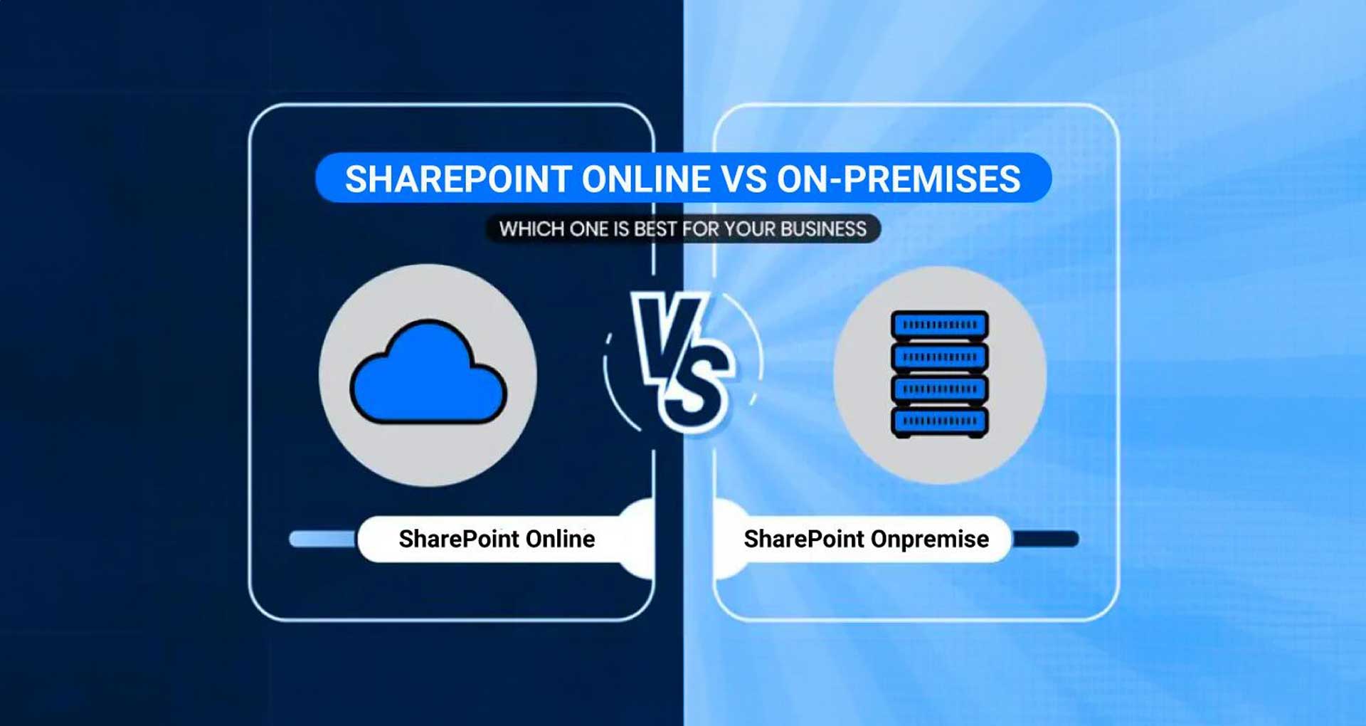 Difference between sharepoint online and sharepoint on premise