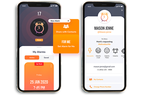 Wake Me Up Alarm App with Customized Set Alarm Profile