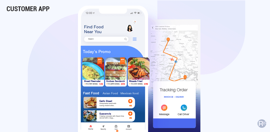 Customer App – Features On-Demand App- Customer App Features