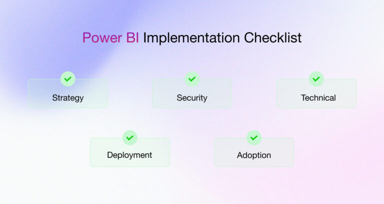 Power BI Implementation Roadmap for Enterprise Success