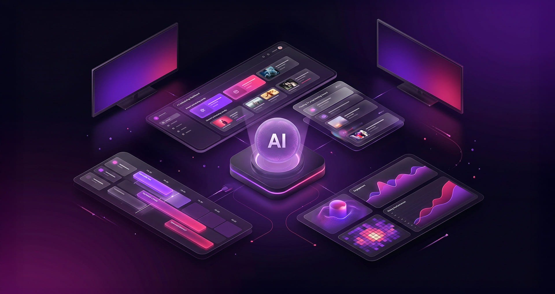 AI-powered broadcast scheduling platform
