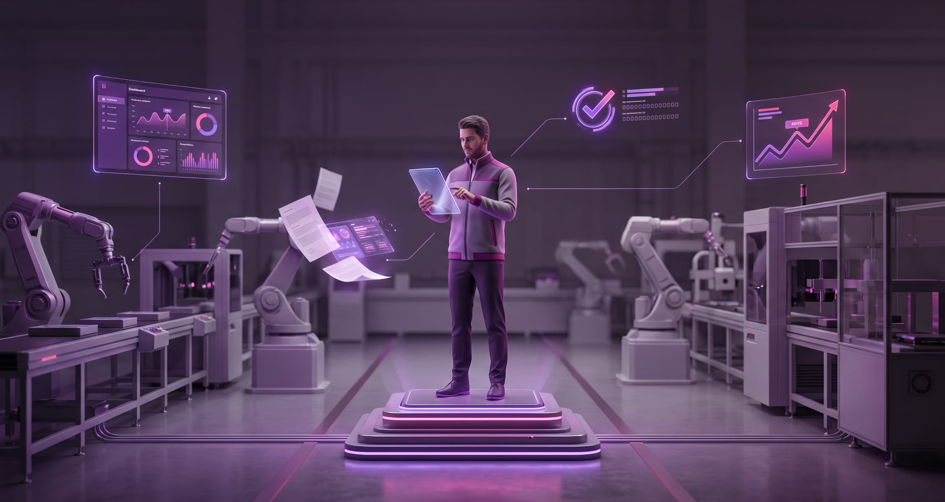 Paperless manufacturing