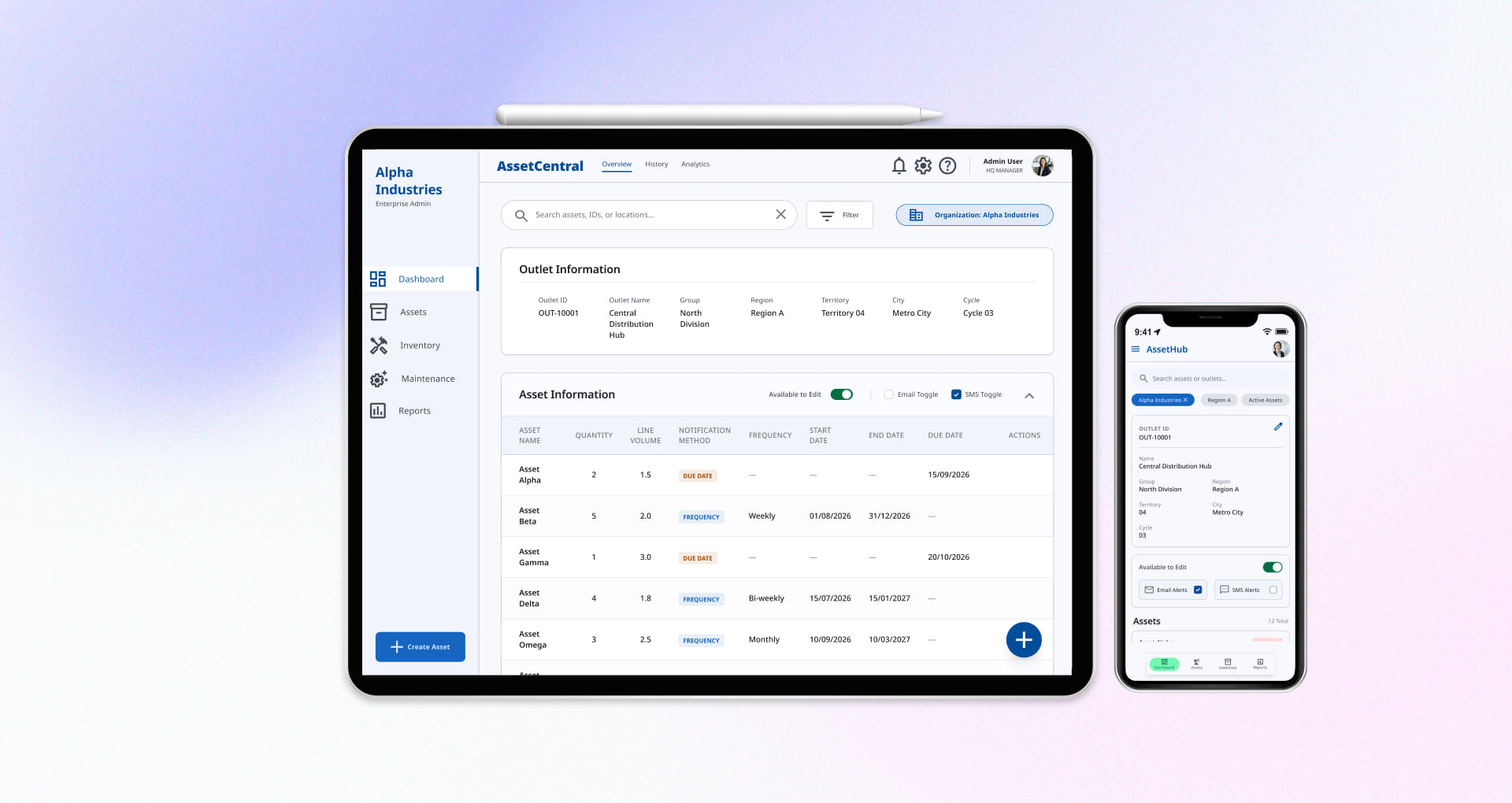Field Commissioning App project snapshot