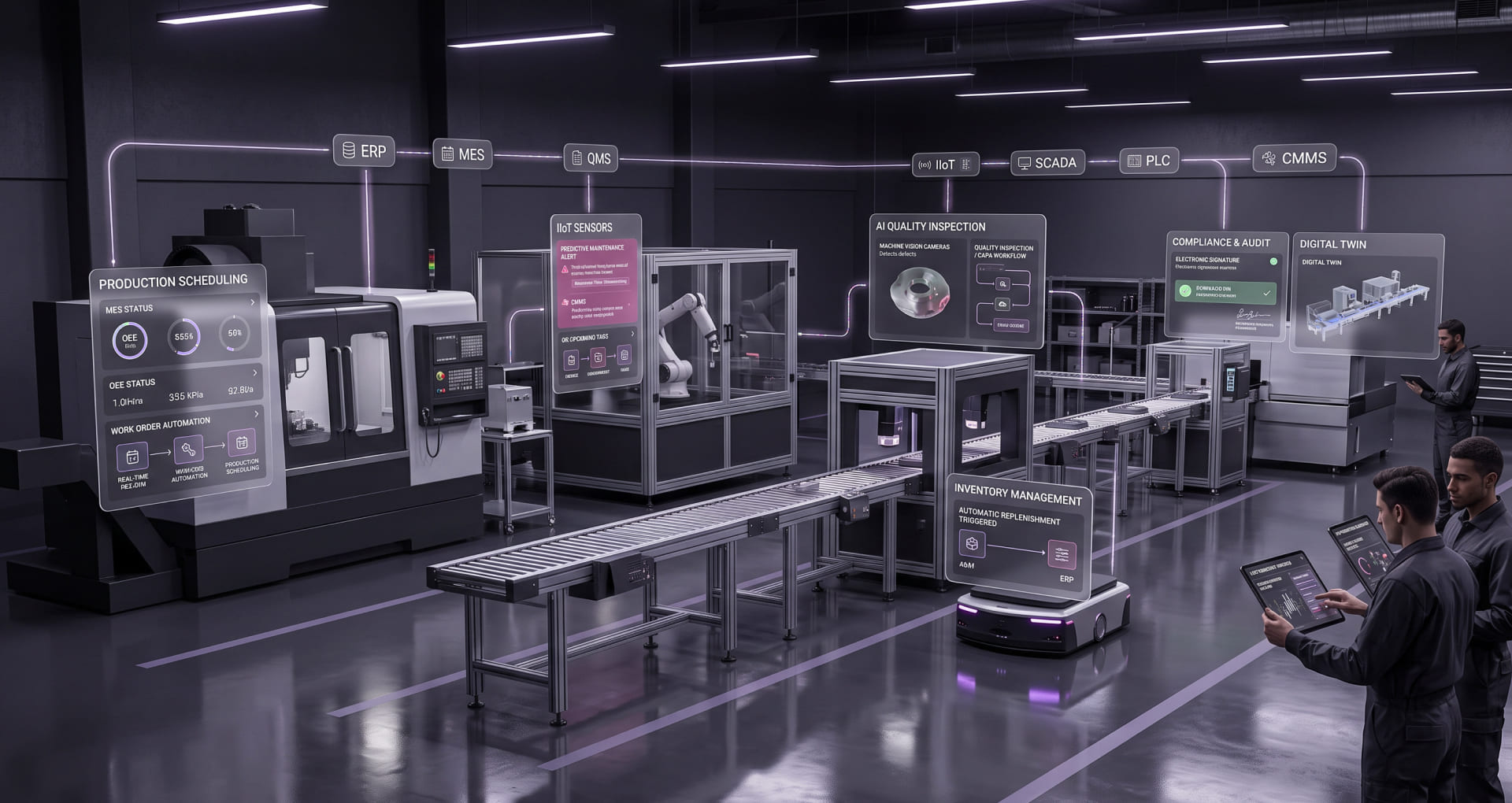 Automation in manufacturing industry