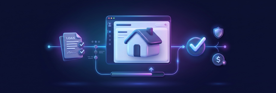 Custom mortgage loan origination software