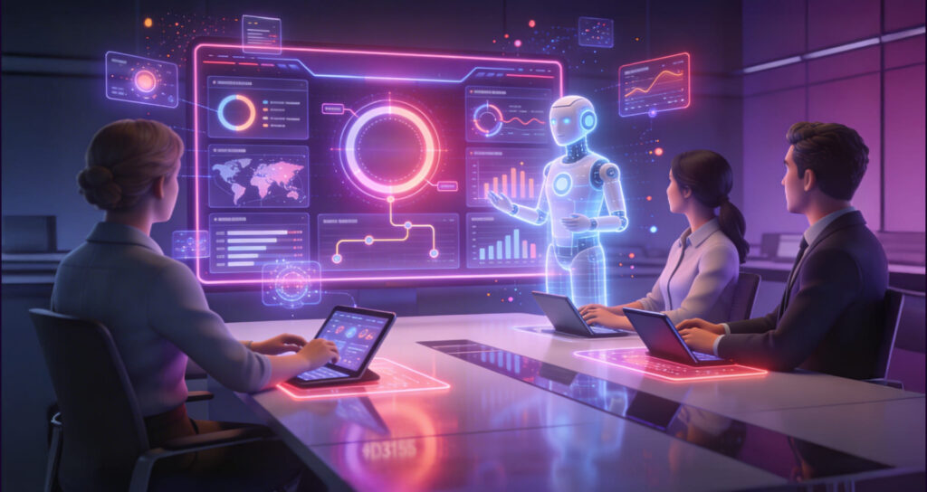 AI powered LMS for corporate training