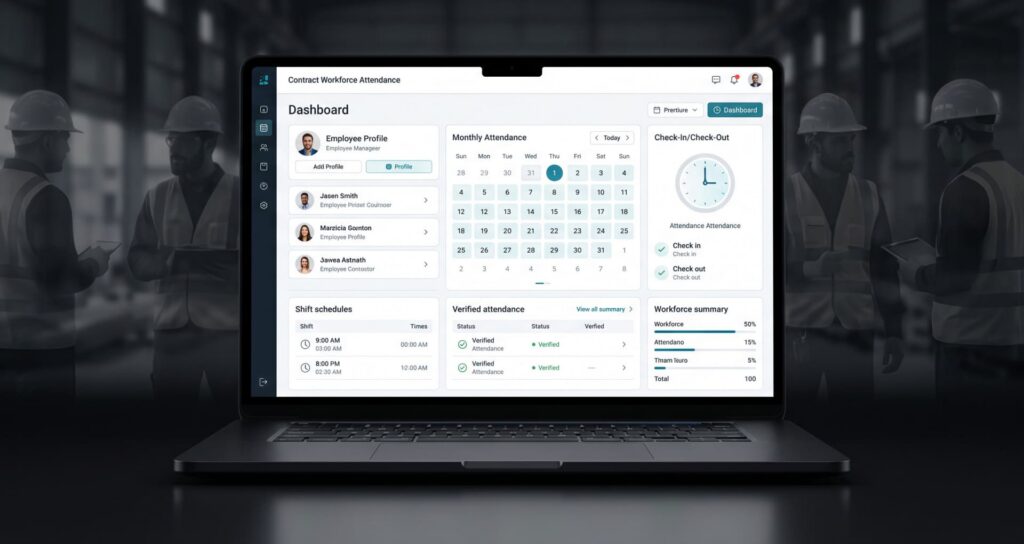 Contract Labour Attendance Management Solution